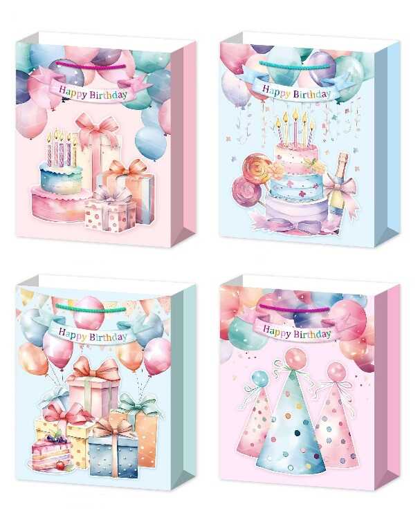 Пакет подарунковий C 75824 (480) ВИДАЄТЬСЯ МІКС ВИДІВ