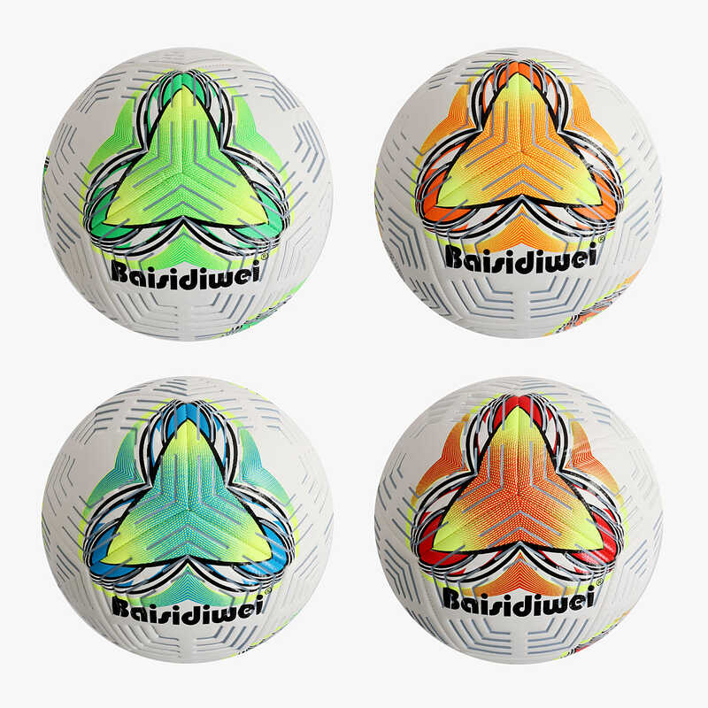 М`яч футбольний C 70465 (60) 4 види, вага 400-420 грамів, матеріал PU, балон гумовий, розмір №5, ВИДАЄТЬСЯ ТІЛЬКИ МІКС ВИДІВ