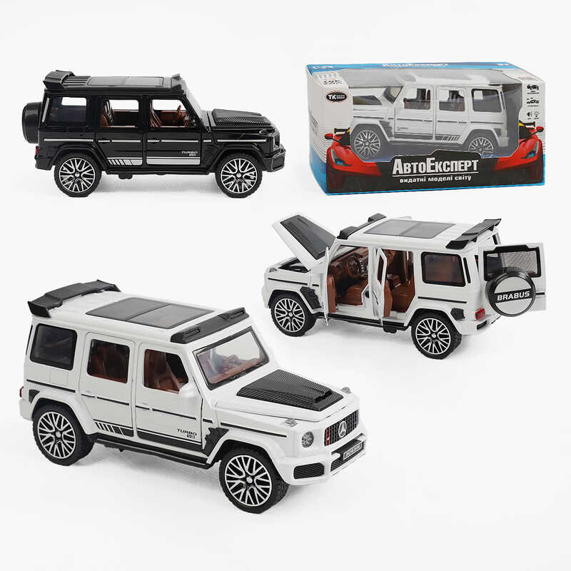 Джип 61600 (48/2) "Авто Експерт" 2 види, металопластик, 1:32, звук, світло, інерція, відкриваються двері, в коробці