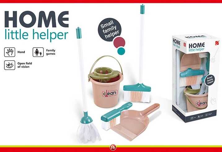 Набір для прибирання 667-51 (18) 5 елементів, у коробці