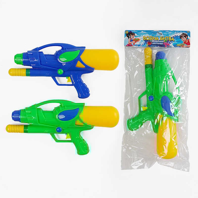 Водний пістолет TK 2106-2 (72/2) 2 види, "TK Group", помповий механізм, в пакеті