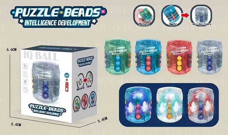 Логічна гра LC 6651 (360/2) 4 кольори, підсвічування, в коробці