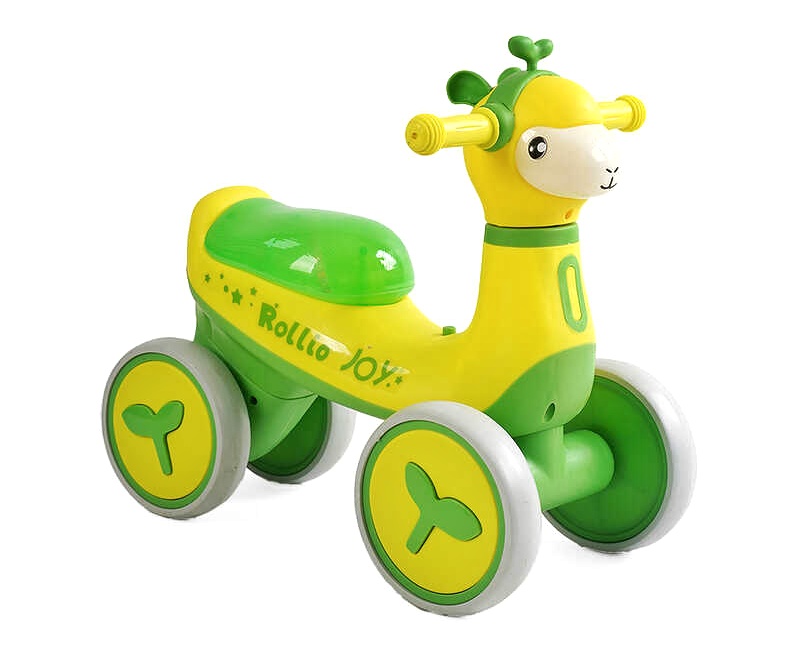 «Велобіг JOY 4-х колісний JS-69011 , колеса PU, рама пластик, УКРАЇНСЬКЕ ОЗВУЧУВАННЯ та підсвічування, в коробці