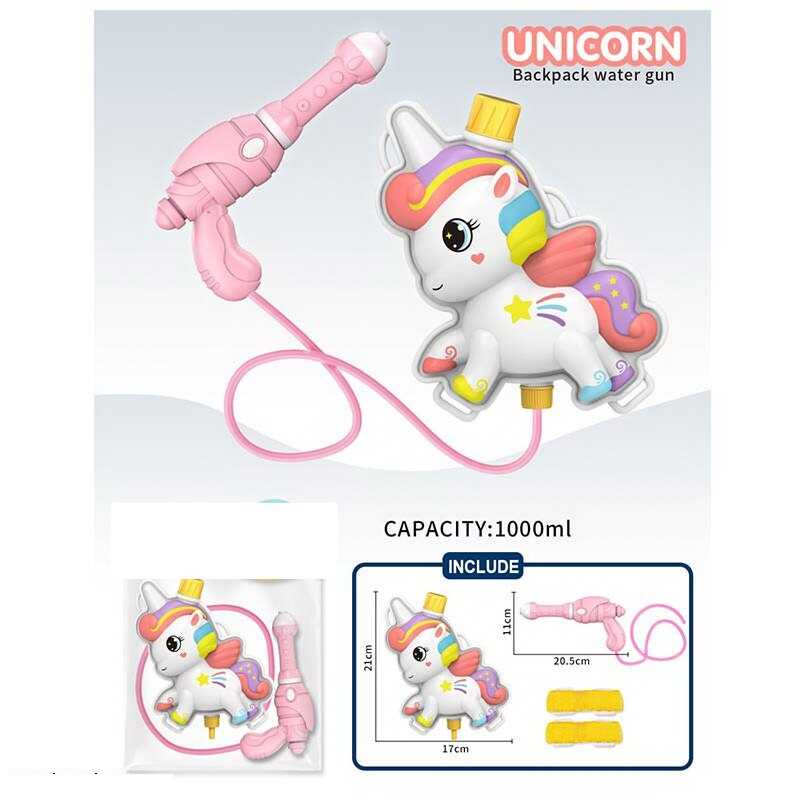 Водний пістолет з балоном TK 19191 (96/2) “TK Group”, помповий механізм, лямки регульованої довжини, в пакеті