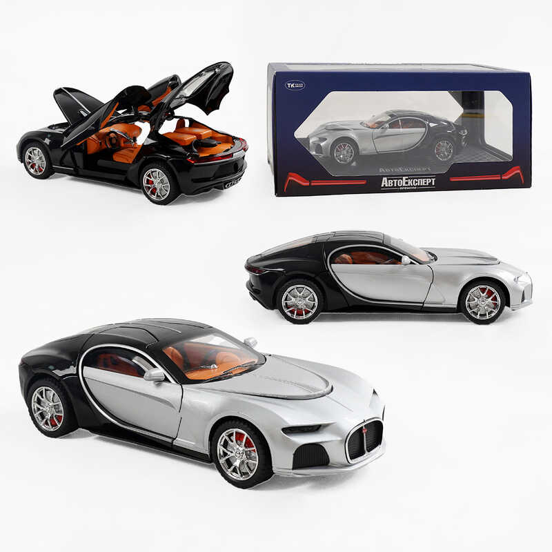 Машинка GT - 70150 (24/2) "Авто Експерт", 2 види, металопластик, 1:24, 2 валізки, парогенерація, звук, світло, інерція, відкриваються двері, у коробці, ВИДАЄТЬСЯ МІКС ВИДІВ