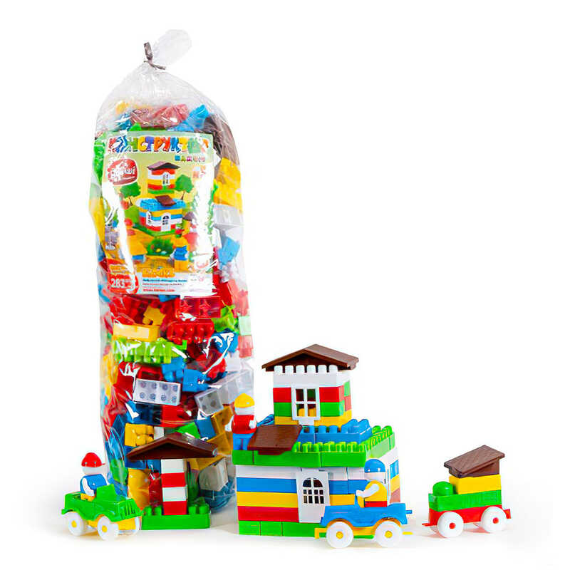 гр Конструктор №5 115/12 (4) "BAMSIC" 283 деталі, у пакеті