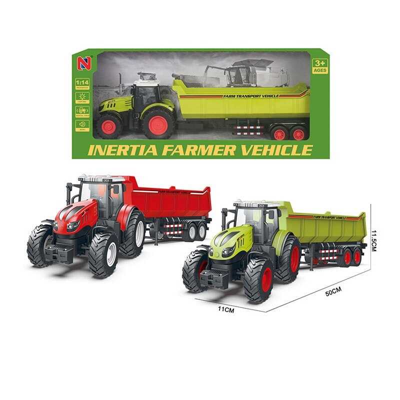 Трактор 99-55 D (24) 2 кольори, в коробці