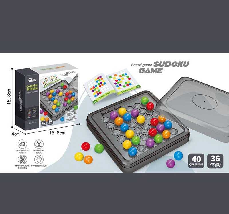 Логічна гра M 8 D (72) 49 рівнів, 36 кульок, поле для гри, в коробці