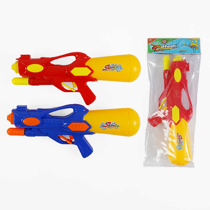 Водний пістолет 093-611 B (36) 2 кольори, довжина 49 см, знімний балон, помповий механізм, в пакеті