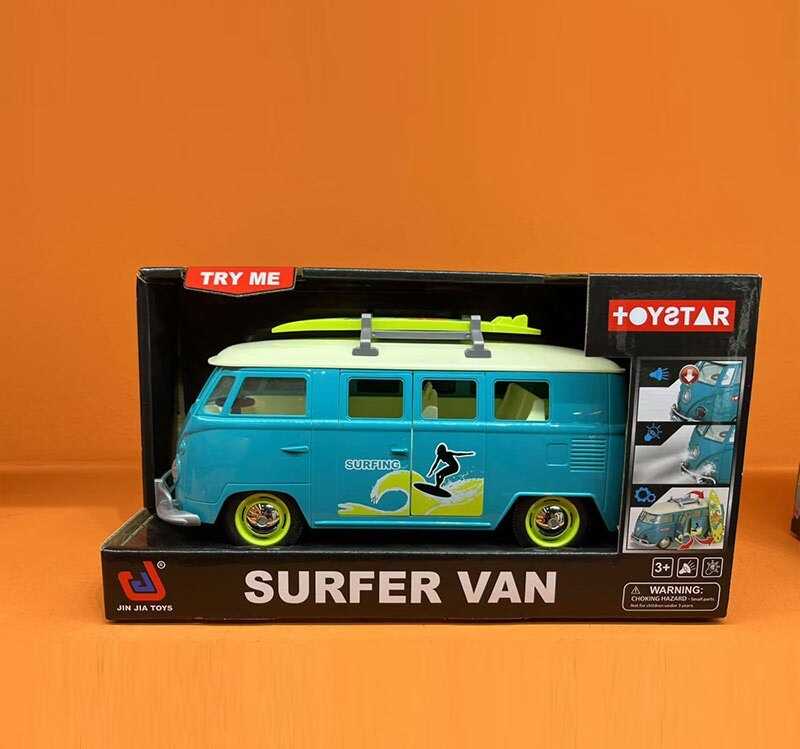 Автобус 666-16 P (24) звуки, мелодія, підсвічування, інерція, відкриваються дверцята, в коробці