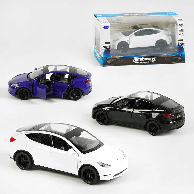 Машинка TK - 16723 (48/2) "Авто Експерт", 3 кольори, металопластик, 1:32, звук, світло, інерція, рухомі елементи, в коробці, ВИДАЄТЬСЯ МІКС ВИДІВ