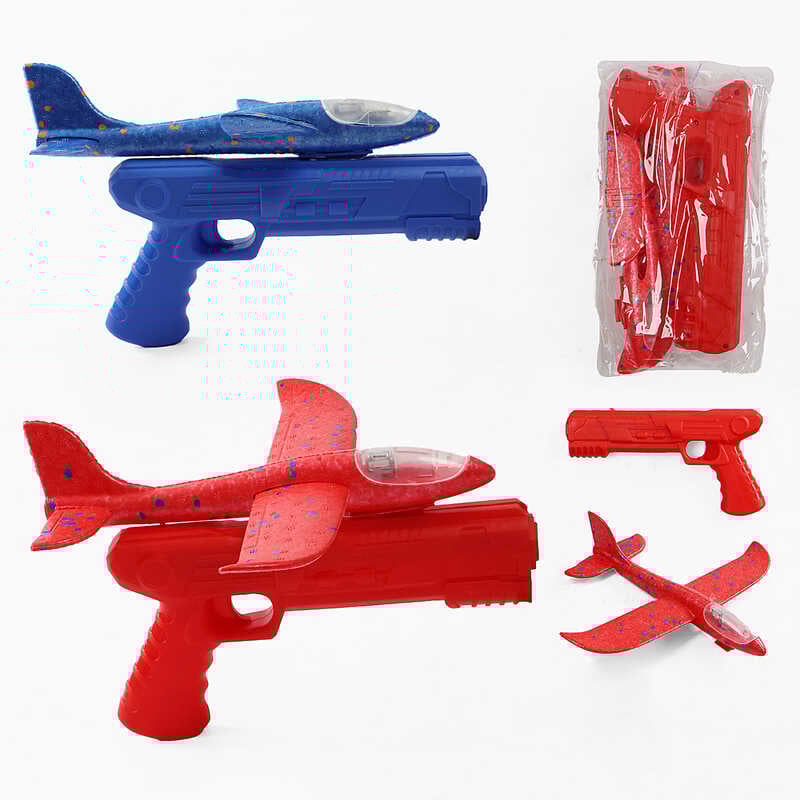 Пістолет із запускачем C 70876 (240) літак, пістолет, пусковий механізм,  підсвічування літака, в пакеті