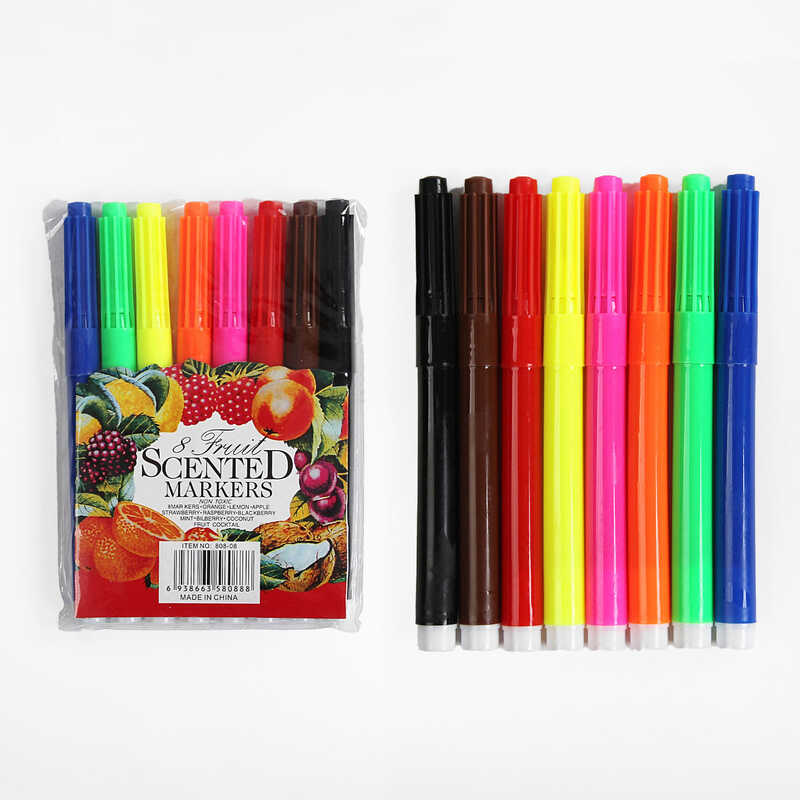 Фломастери C 51760 (288) 8 кольорів, ароматизовані, в коробці