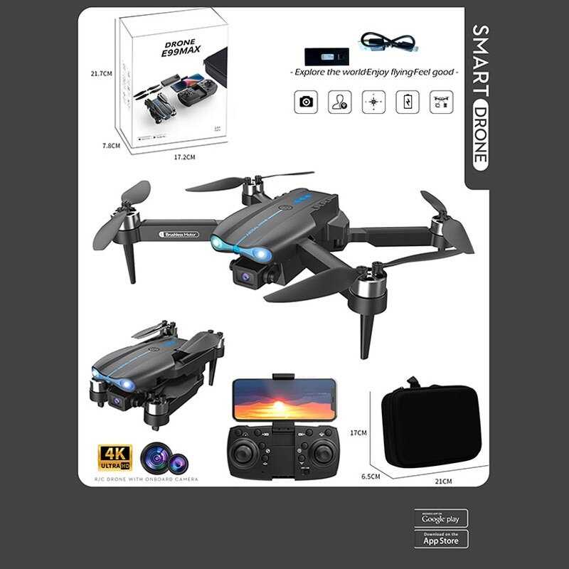 Квадрокоптер E 99 MAX ШТРИХ=80209 (36) в коробці