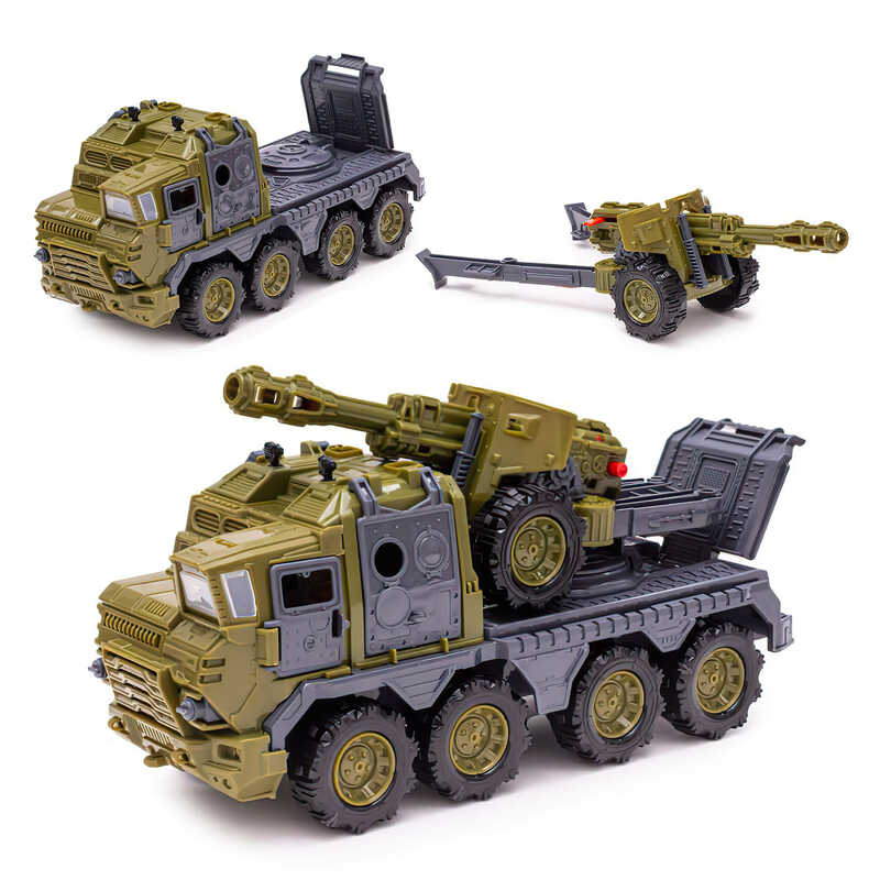 гр Набір Мобільний артилерійський комплекс 336 в.2 (16) "Orion", стріляє снарядами, відкриваються двері, мішень, рухомі елементи, в сітці