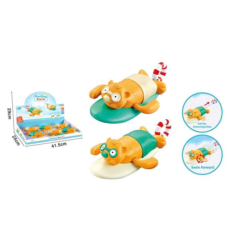 Водоплавна гра YS 687 (30/2) ЦІНА ЗА 6 ШТУК В БЛОЦІ, заводний механізм, в коробці