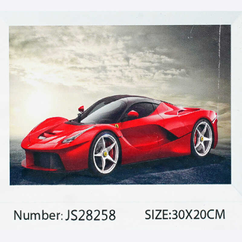 Алмазна мозаїка JS 28258 (50) "TK Group", “Спорткар”, 20х30 см, в коробці