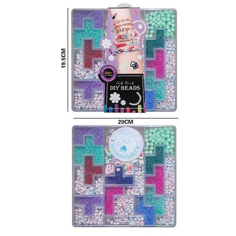 Набір бісеру LD 6509 A-4 (96/2) в боксі