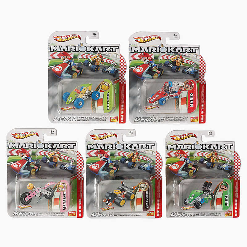 Конструктор металевий 127-7 (360/6) “Автомобіль”, інструменти, на листі