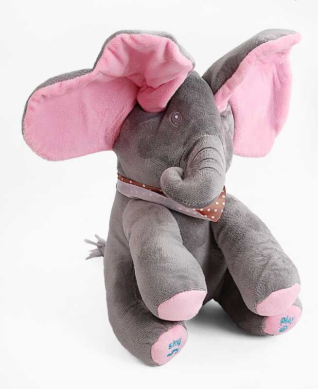 Інтерактивна іграшка C 62959 (50) ОЗВУЧУВАННЯ АНГЛІЙСЬКОЮ, пісня, висота 27 см, рухливі вушка, у пакеті