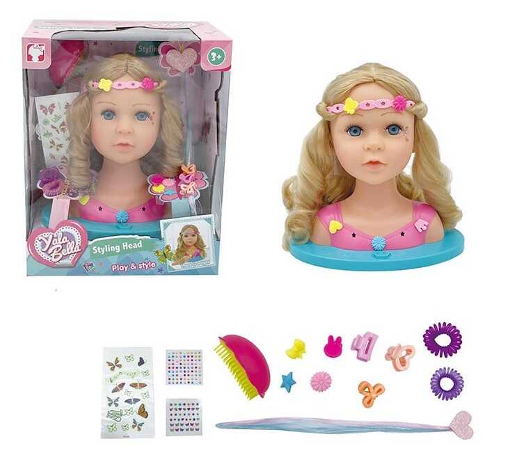 Манекен для зачісок YL 666 D (8) аксесуари, в коробці