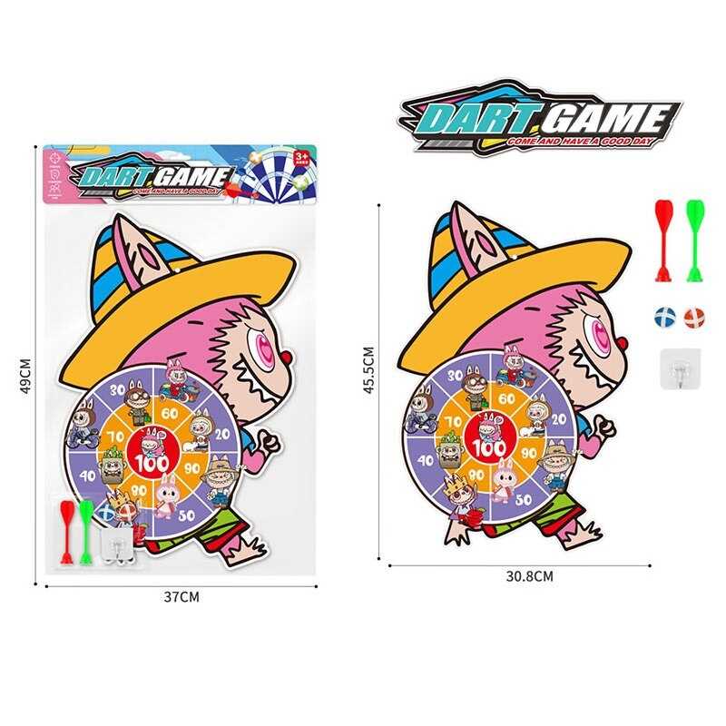 Дартс 957 B-28 (288) герой, 2 кульки, 2 дротики, мішень, гачок, в пакеті