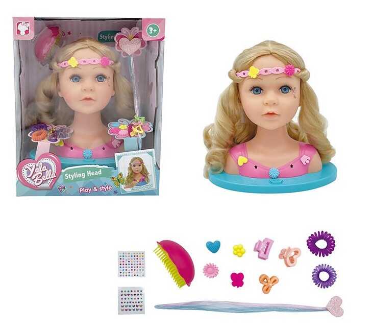 Манекен для зачісок YL 666 C (8) аксесуари, в коробці