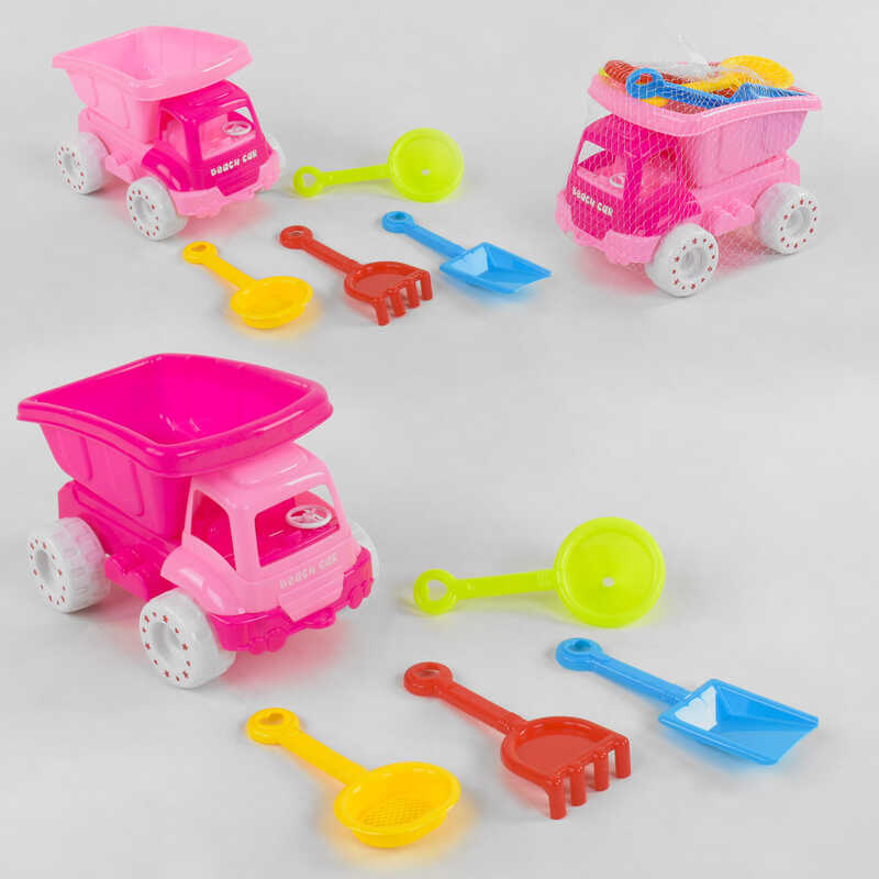 Машинка з пасочками 690 (72/2) 2 кольори, в сітці