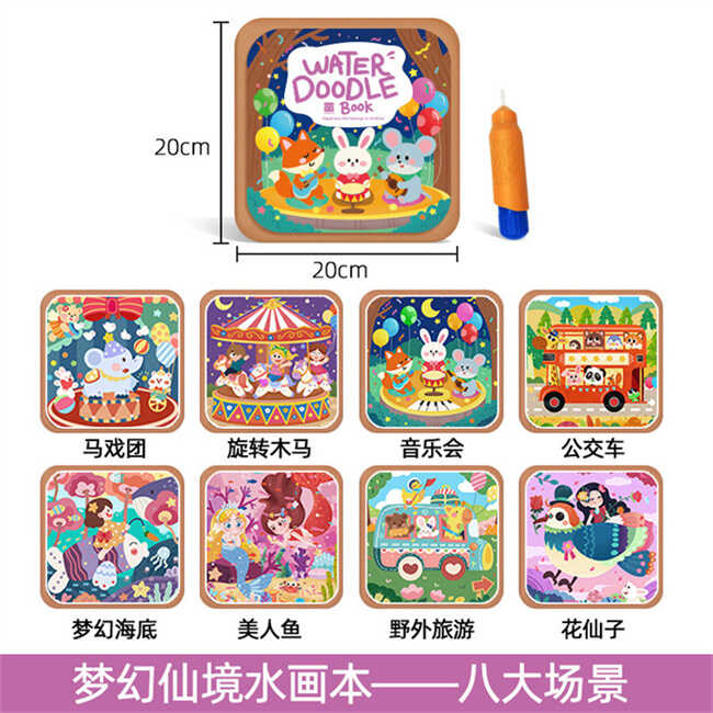 Водна розмальовка C 76635 (80) ВИДАЄТЬСЯ МІКС ВИДІВ