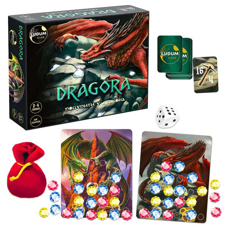 гр Гра настільна "Драгола" LP8045-52 (10) "Ludum", в коробці