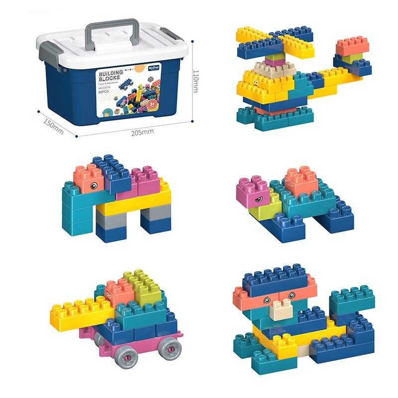 Конструктор C 2714 (72/2) 88 деталей, в боксі