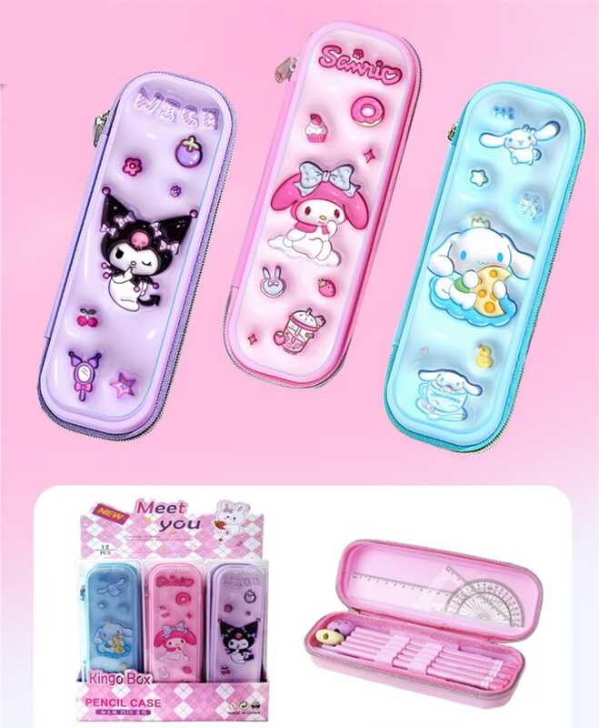 Пенал C 72675 (18) ЦІНА ЗА 12 ШТУК В БЛОЦІ, герой, застібка - блискавка, органайзер для ручок, в коробці