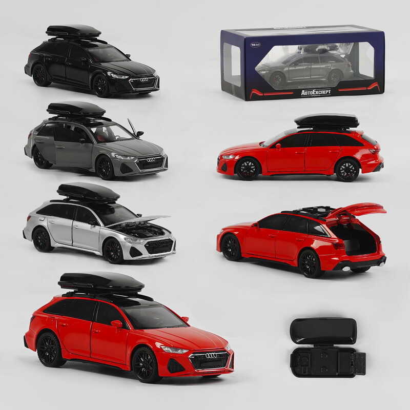 Машинка GT - 05963 (24/2) "Авто Експерт", 4 кольори, металопластик, 1:24, звук, світло, інерція, рухомі елементи, у коробці, ВИДАЄТЬСЯ МІКС ВИДІВ