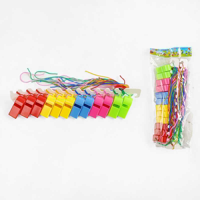 Свисток C 69873 (100) ЦІНА ЗА 24 ШТУКИ В УПАКОВЦІ, 7 см, у пакеті