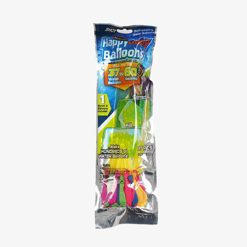 Водна гра C 68717 (500) 37 кульок, розділювач води, резинки, в пакеті