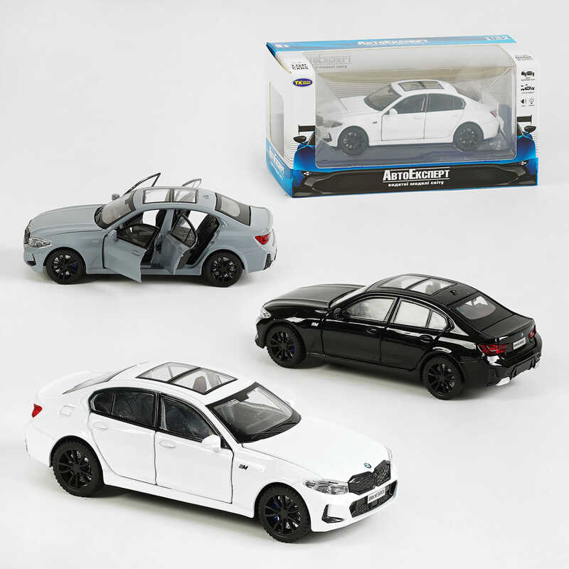 Машинка TK - 10105 (48/2) "Авто Експерт", 3 кольори, металопластик, 1:32, звук, світло, інерція, рухомі елементи, в коробці, ВИДАЄТЬСЯ МІКС ВИДІВ