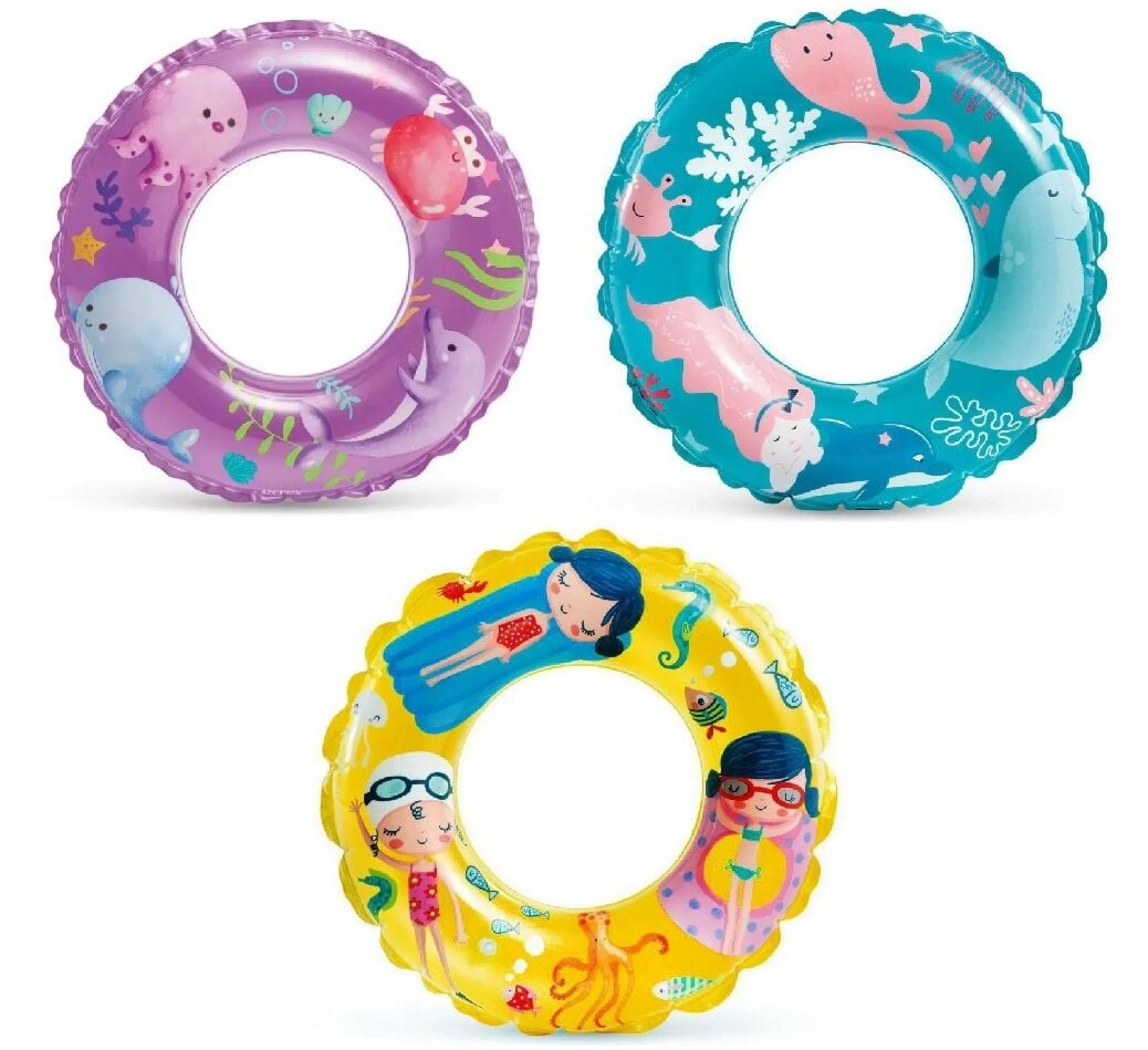 «Intex Коло 59242 NP "Рибки" , 3 види, діаметром 61см, від 3-х років