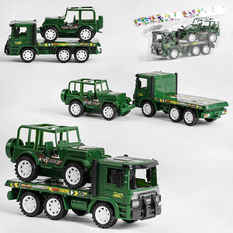 Машинка 928 B15 (120/2) "Військова техніка", інерція, в пакеті