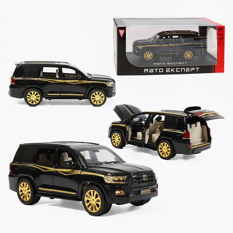 Джип RS-05503 (24) "Авто Експерт", металопластик, 1:24, звук, світло, інерція, відчиняються двері, в коробці