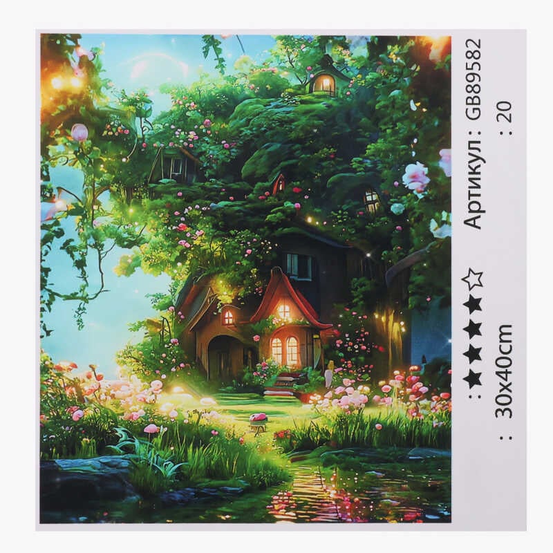 Алмазна мозаїка 89582 (30) "TK Group", 30х40 см, в коробці