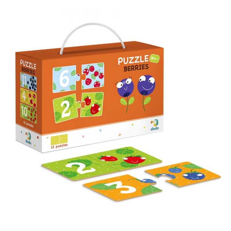 гр Пазли "Ягода" 300116 (16) "Dodo", 24 елемента, в коробці