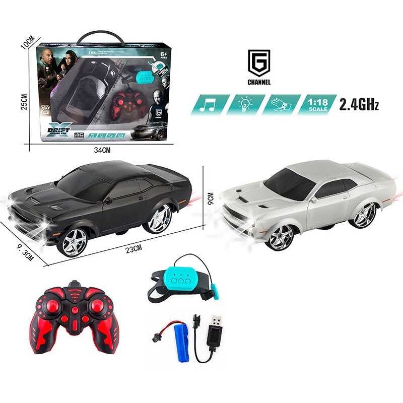 Машинка на радіокеруванні 12066-13 (36/2) в коробці ВИДАЄТЬСЯ МІКС ВИДІВ