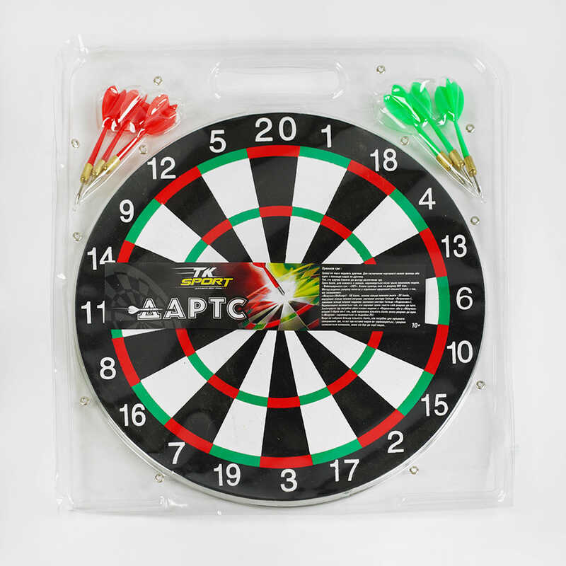 Дартс С 34001 (24) "TK Sport", розмір 15", в слюді