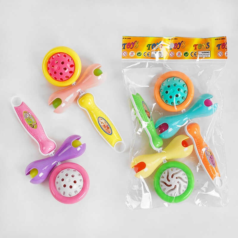 Брязкальце 2119-2 (288/2) 2 види, 2 штуки в пакеті