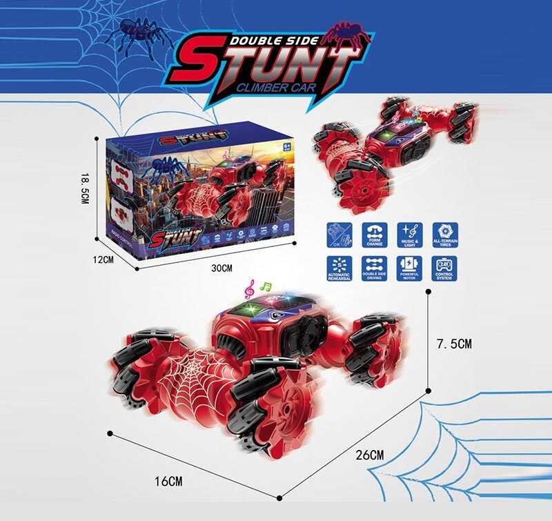 Машина на радіокеруванні CX 86 Z (30) роликові колеса, підсвічування, акум. 3.7V, музика, звуки, USB-кабель, пульт 2.4G, викрутка, зміна положення корпусу, в коробці