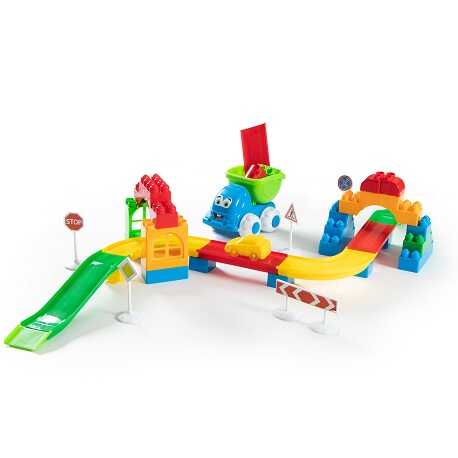 гр Конструктор "Старе місто №1" 115/21 (12) "BAMSIC" 56 деталей, в пакеті