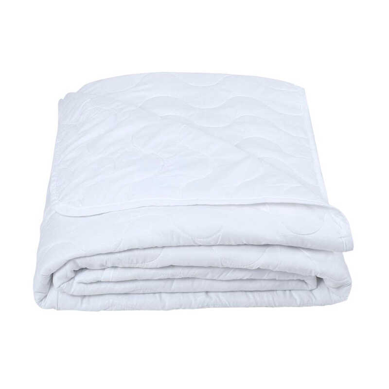 гр Ковдра "Polaris" 2020016 2.0 літня, мікрофібра, синтепон (160г/м2) 175х210 см, колір білий (1) "Homefort"