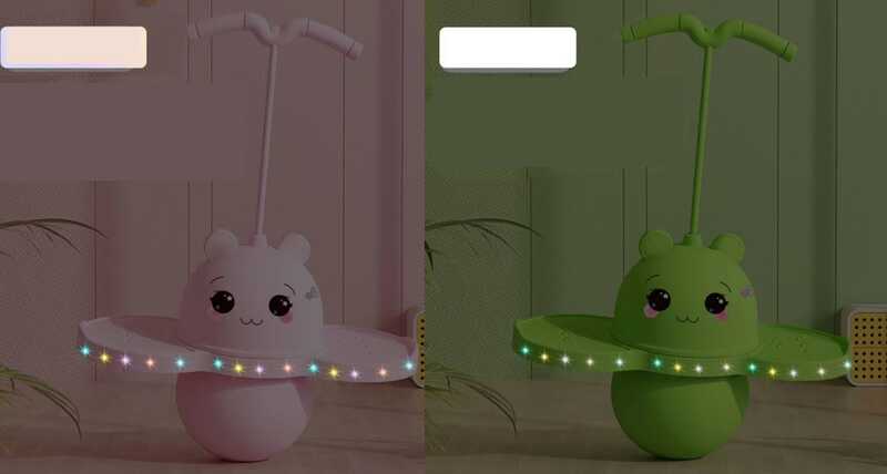 Дитячий джампінг C 69767 (1) 2 види, підсвічування, насос, у коробці, ВИДАЄТЬСЯ МІКС