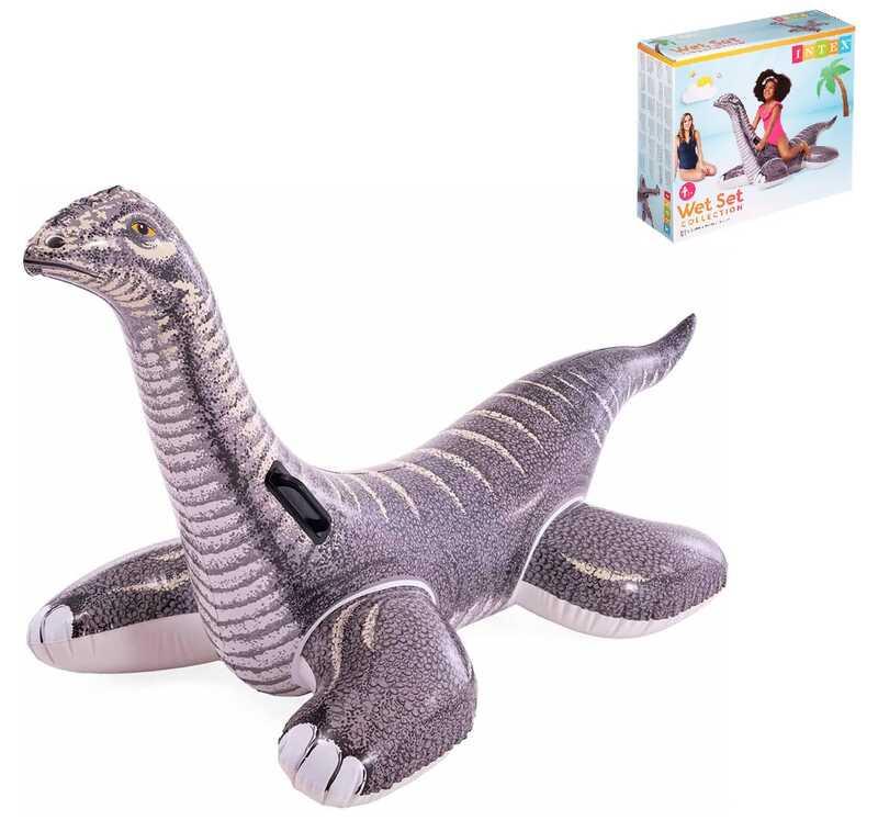 Intex Надувний плотик 57584 (6) розмір 178 x 94см, Бронтозавр