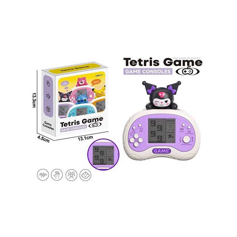 Тетрис EC 888-4 C (120) регулювання гучності, класичні ігри, звук, на батарейках, рівні складності, в коробці